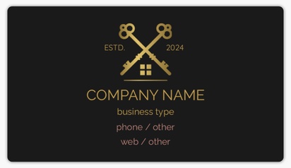 Design Preview for Design Gallery: Property Estate Solicitors Business Card Stickers