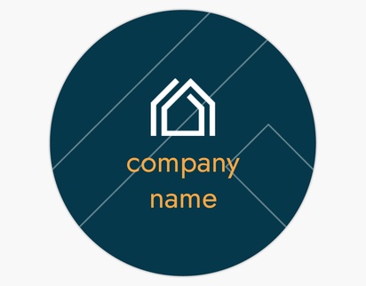 Design Preview for Design Gallery: Property & Estate Agents Custom Stickers, Round   3.8 x 3.8 cm