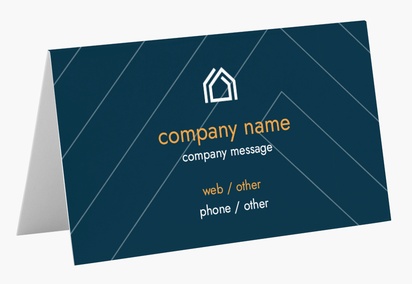 Design Preview for Design Gallery: Estate Development Folded Business Cards