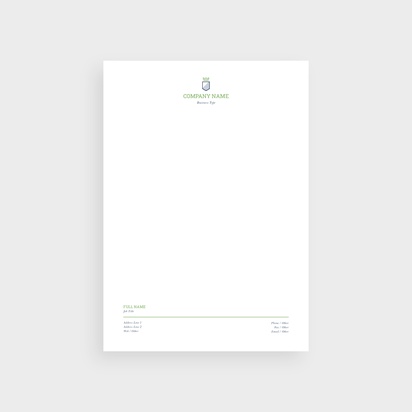 Design Preview for Design Gallery: Business Services Letterheads
