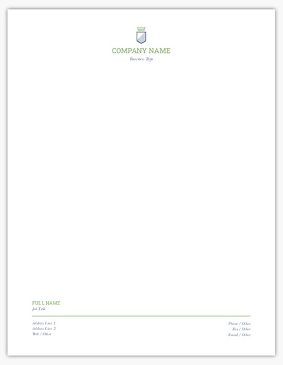 Design Preview for Business Consulting Notepads Templates, 8.5" x 11"