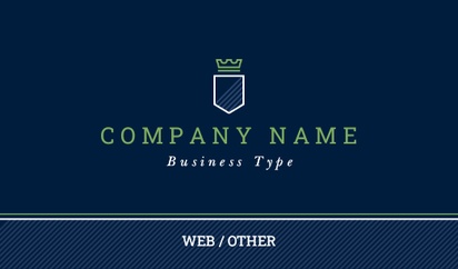A logo accounting blue design