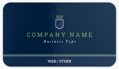 A logo accounting blue design