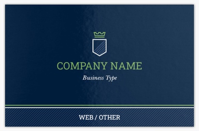 Design Preview for Design Gallery: Finance & Insurance Ultra-Thick Business Cards, Standard (85 x 55 mm)