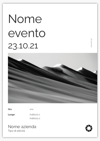 Anteprima design per Galleria di design: manifesti pubblicitari per fotografia, A3 (297 x 420 mm) 