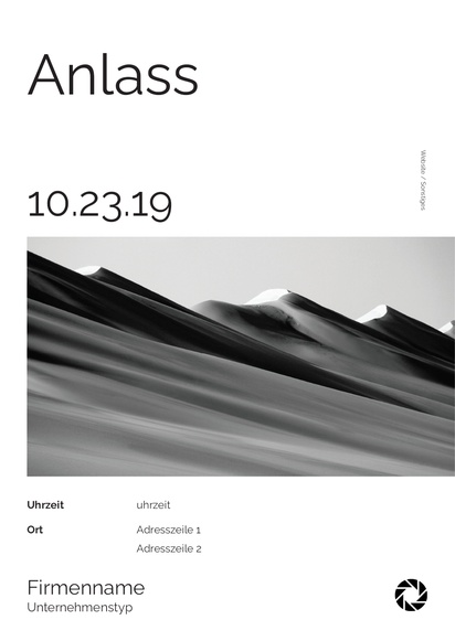 Designvorschau für Designgalerie: Posterdruck im Vorteilspack Fotografie, A3 (297 x 420 mm)
