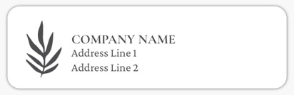 Design Preview for Templates for Marketing & Communications Return Address Labels 