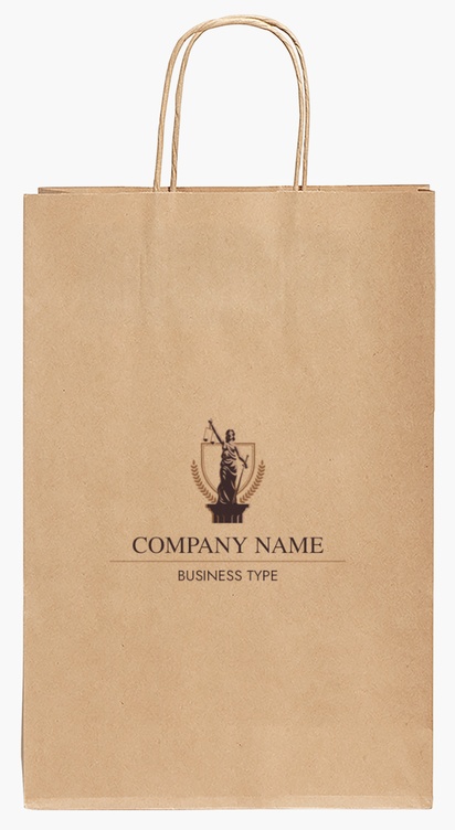 Design Preview for Design Gallery: Conservative Paper Bags, 35.5 x 24 x 12 cm