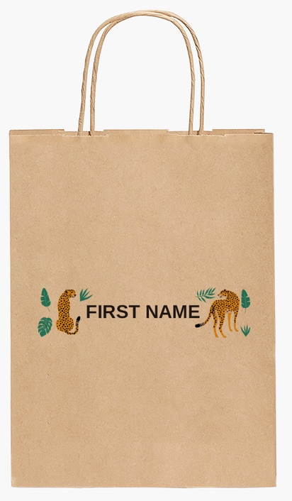 Design Preview for Design Gallery: Animals Paper Bags, 27.5 x 20.5 x 11 cm