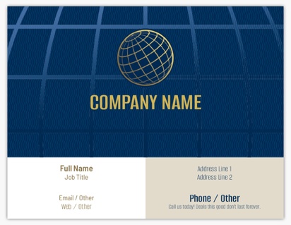 Design Preview for Design Gallery: Business Services Magnetic Postcards