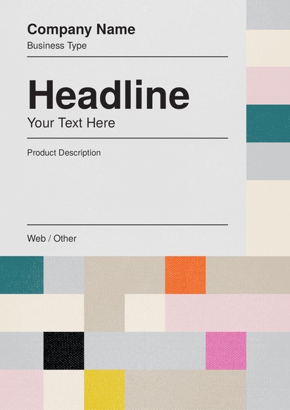 Design Preview for Design Gallery: Journalism & Media Posters, A0 (841 x 1189 mm) 