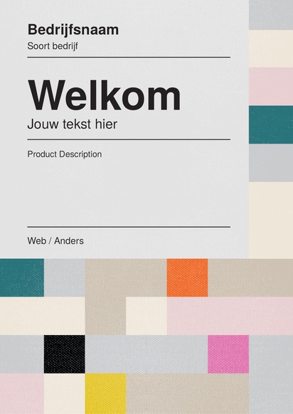 Voorvertoning ontwerp voor Ontwerpgalerij: Web design en beheer Posters, A0 (841 x 1189 mm) 