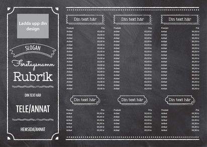 Förhandsgranskning av design för Designgalleri: Bar & nattklubb Affischer i stora upplagor, A3 (297 x 420 mm)