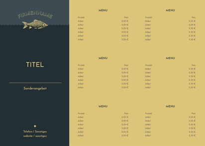 Designvorschau für Designgalerie: Posterdruck im Vorteilspack Essen & Trinken, A3 (297 x 420 mm)
