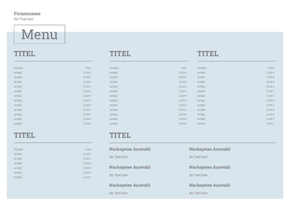 Designvorschau für Designgalerie: Posterdruck im Vorteilspack Bäckereien, A3 (297 x 420 mm)