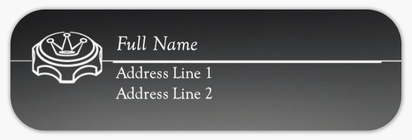 Design Preview for Design Gallery: Jewellery Return Address Labels