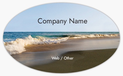 Design Preview for Design Gallery: Nature & Landscapes Bumper Stickers, Oval