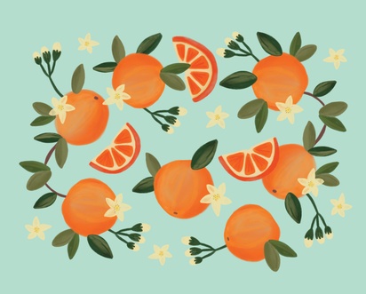 Un arte mural cocina diseño crema naranja