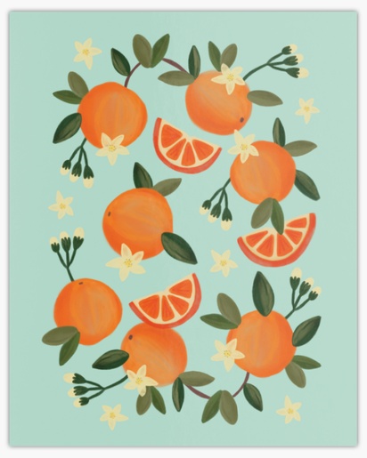 Un fruta naranjas diseño gris naranja