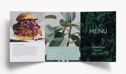 Design Preview for Design Gallery: Food & Beverage Folded Leaflets, Tri-fold A5 (148 x 210 mm)