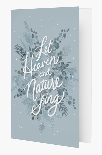 Design Preview for Design Gallery: Religious Christmas Cards, Rectangular 18.2 x 11.7 cm