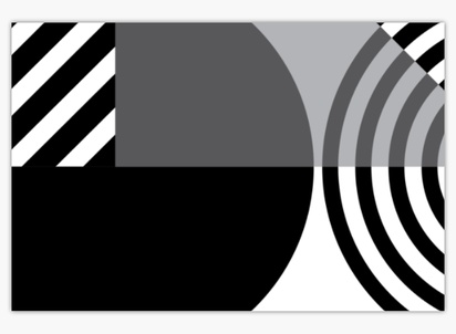 A black and white bold shapes black white design