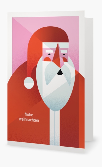Designvorschau für Designgalerie: Weihnachtskarten, 18.2 x 11.7 cm  Klappformat