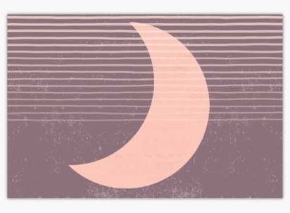 Un decoración lunar diseño gris rosa