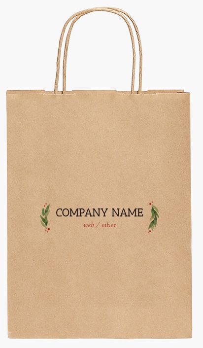 Design Preview for Design Gallery: Nature & Landscapes Paper Bags, 27.5 x 20.5 x 11 cm
