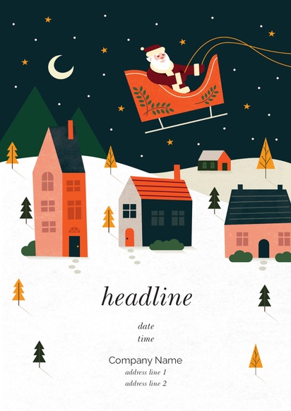 Design Preview for Design Gallery: Seasonal Posters, A2 Vertical