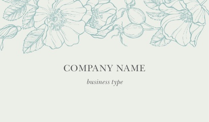 Design Preview for Design Gallery: Florals & Greenery Glossy Business Cards, Standard (3.5" x 2")