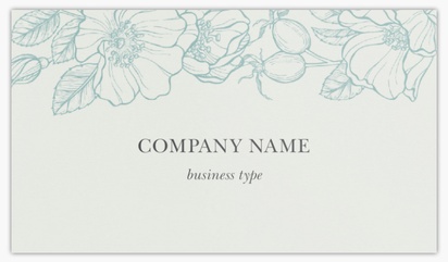 Design Preview for Design Gallery: Florals & Greenery Standard Visiting Cards