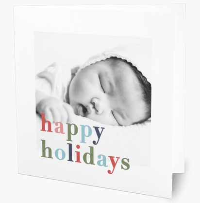 Design Preview for Christmas Card Designs & templates, Square 14 x 14 cm