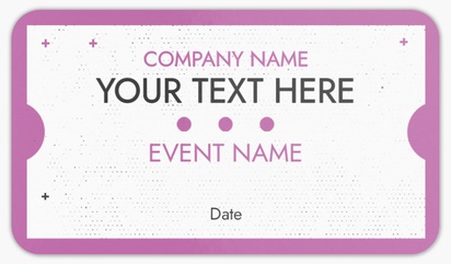 Design Preview for Theater Rounded Corner Business Cards Templates, Standard (3.5" x 2")