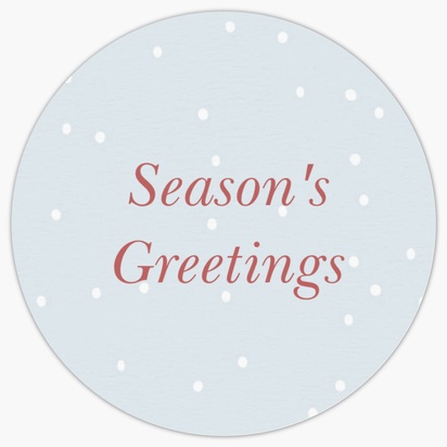 A seasons greetings winter gray design for General Party