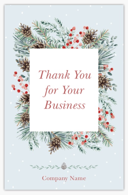 Design Preview for Design Gallery: Seasonal Soft Touch Business Cards