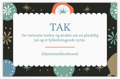 Forhåndsvisning af design for Designgalleri: Jul og højtider Standardvisitkort, Standard (85 x 55 mm)