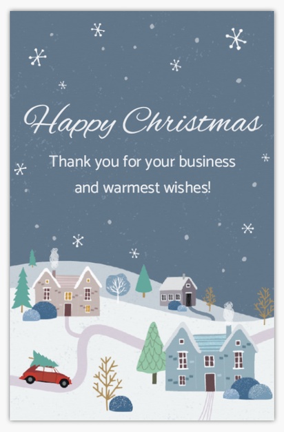 Design Preview for Design Gallery: Seasonal Standard Business Cards, Standard (85 x 55 mm)