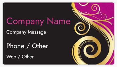 Design Preview for Design Gallery: Art & Entertainment Business Card Stickers