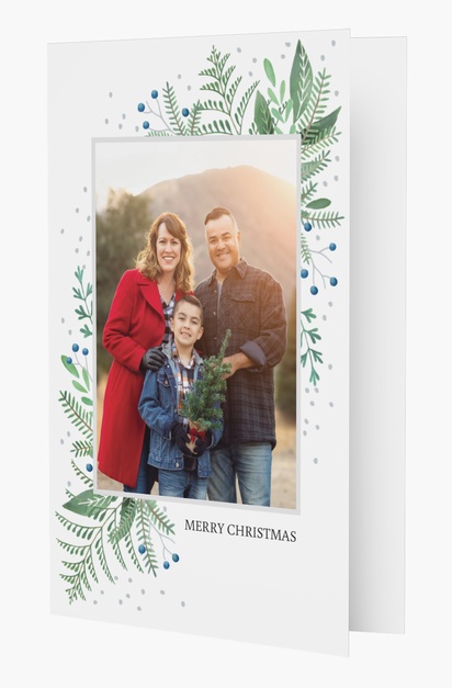 Design Preview for Design Gallery: Christmas Christmas Cards, Rectangular 18.2 x 11.7 cm