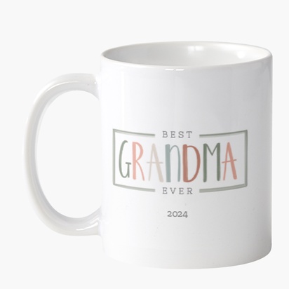 A family grandma white gray design for Theme