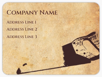 Design Preview for Design Gallery: Handyman Mailing Labels, 10 x 7.5 cm