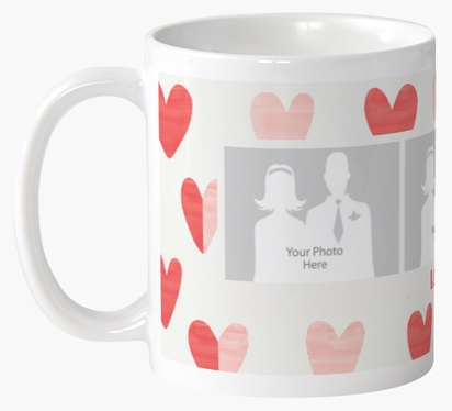Design Preview for Design Gallery: Photo Grid Custom Mugs, Wrap-around