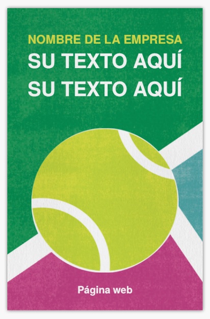Vista previa del diseño de Galería de diseños de tarjetas de visita textura natural para deportes