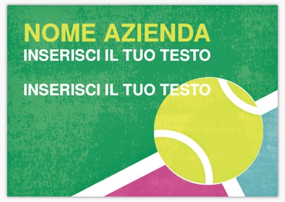 Anteprima design per Galleria di design: cartelli in plastica per sport e fitness, A1 (594 x 841 mm)