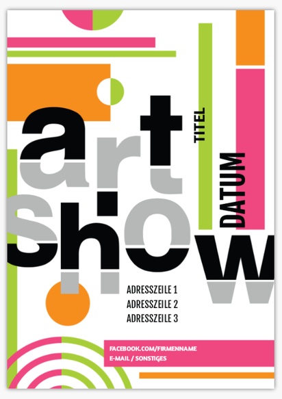 Designvorschau für Designgalerie: Werbeschilder aus Kunststoff Marketing & PR, A1 (594 x 841 mm)