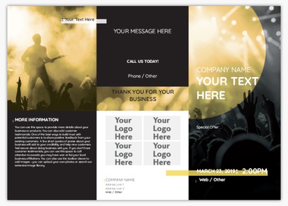 Design Preview for Design Gallery: Events Flyers, Tri-fold DL