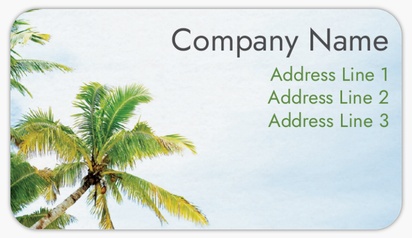 Design Preview for Design Gallery: Accommodations Mailing Labels, 8.7 x 4.9 cm