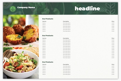 Design Preview for Organic Food Stores Posters Templates, 24" x 36"