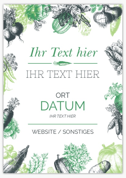 Designvorschau für Designgalerie: Werbeschilder aus Kunststoff Bauernhof & Landwirtschaft, A3 (297 x 420mm)